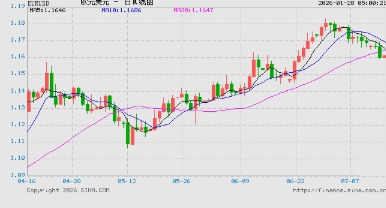 01月28日 欧元兑美元突破1.2028 折算100欧元兑836.6300人民币