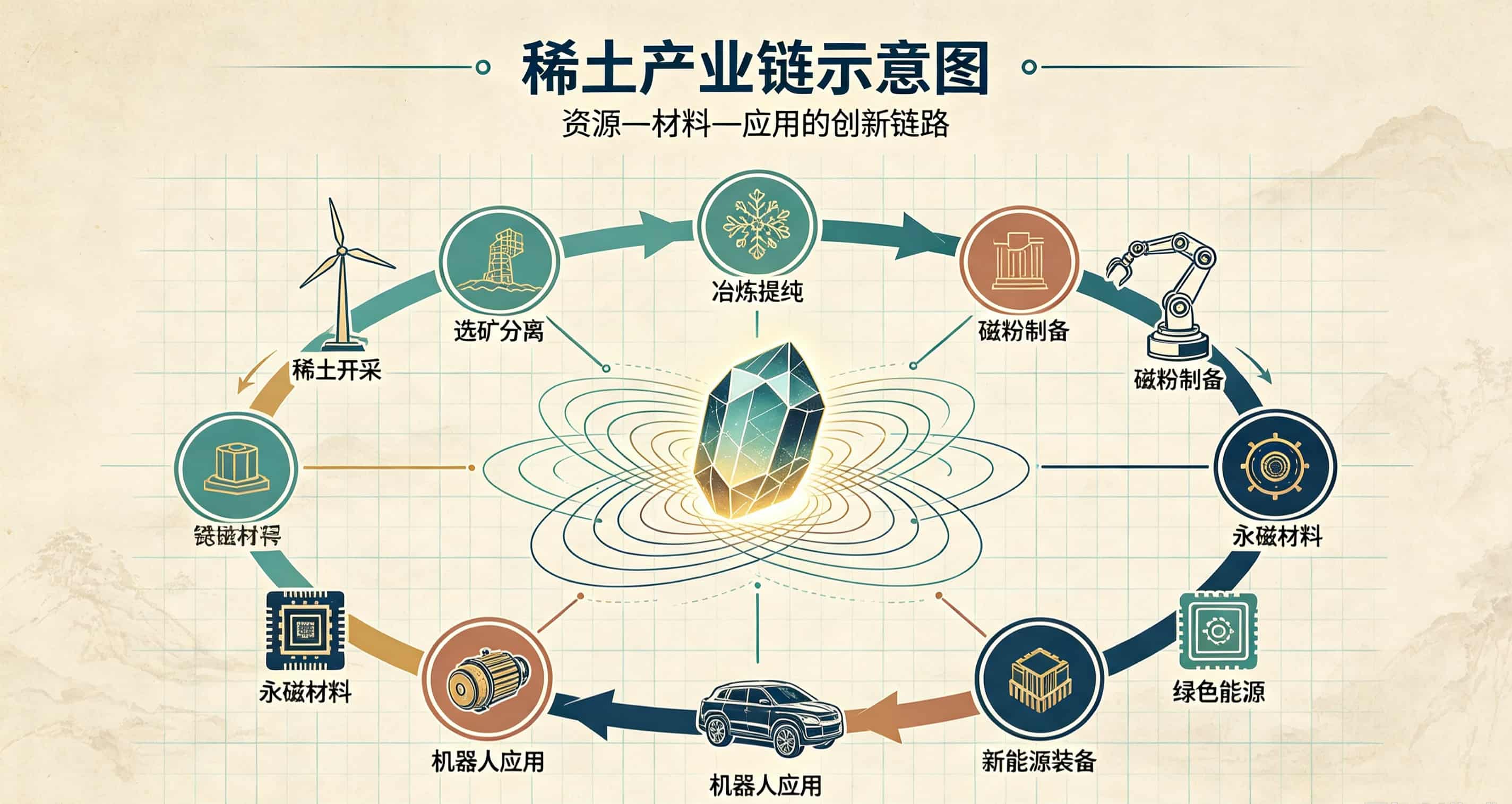稀土供需格局持续收紧，机器人等新兴领域或打开长期增长空间